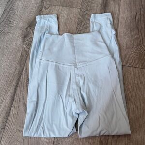 seer minty blue full length leggings size small